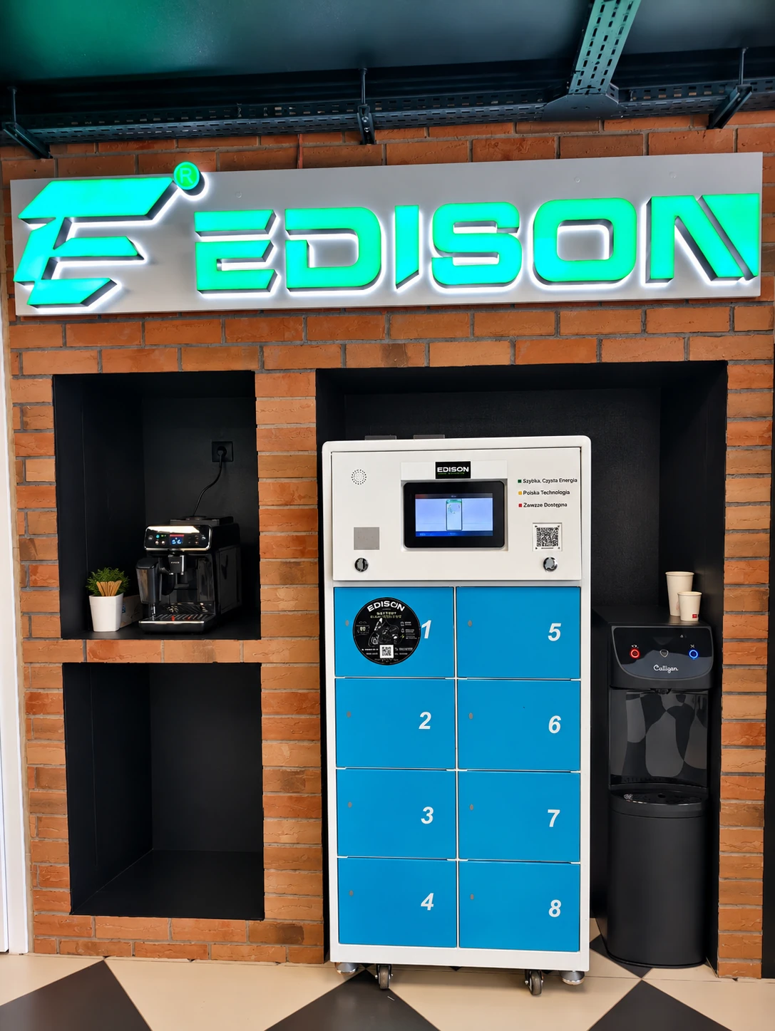 Bateriomat EDISON — Al. Jerozolimskie 200, 02-488 Warszawa